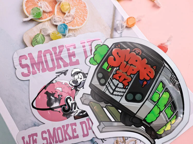 Tas Mylar Ziplock Anti Anak Kartun