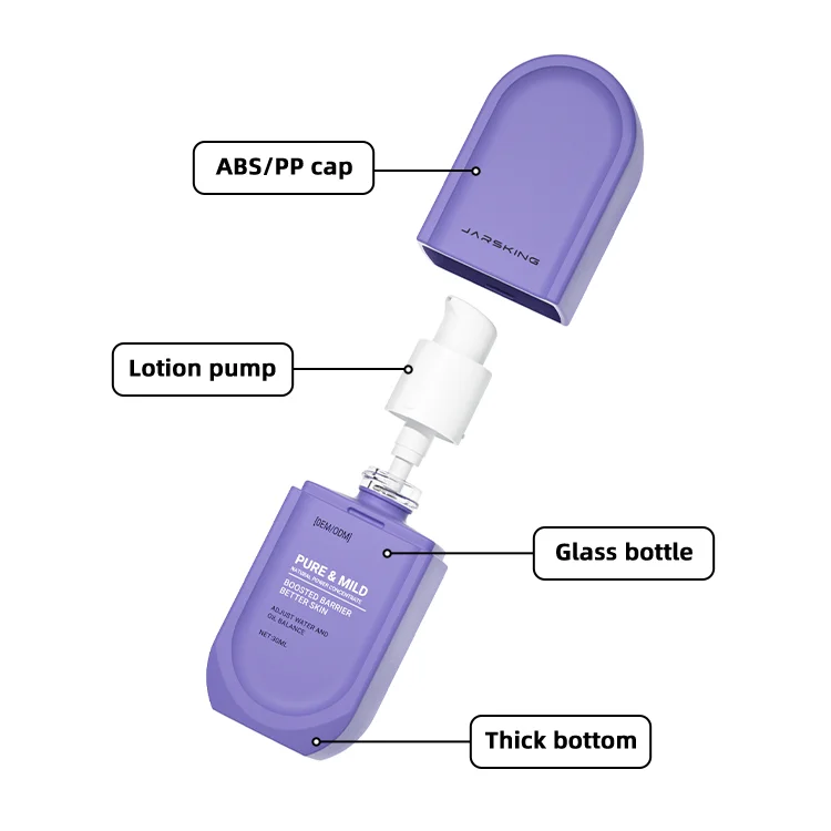 Komponen kemasan perawatan kulit OEM ODM