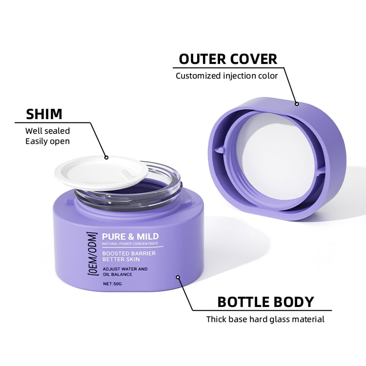 Komponen kemasan perawatan kulit OEM ODM