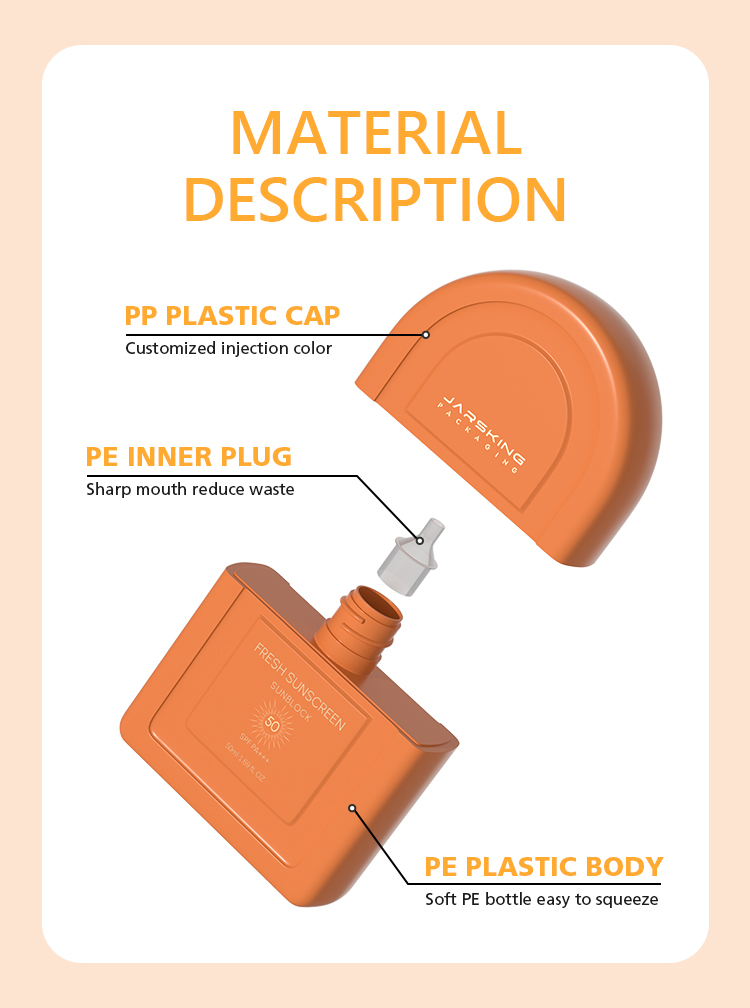 składniki butelki z filtrem przeciwsłonecznym