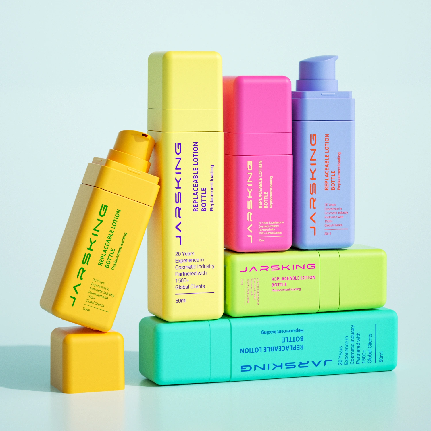 dopamine airless container for cosmetics