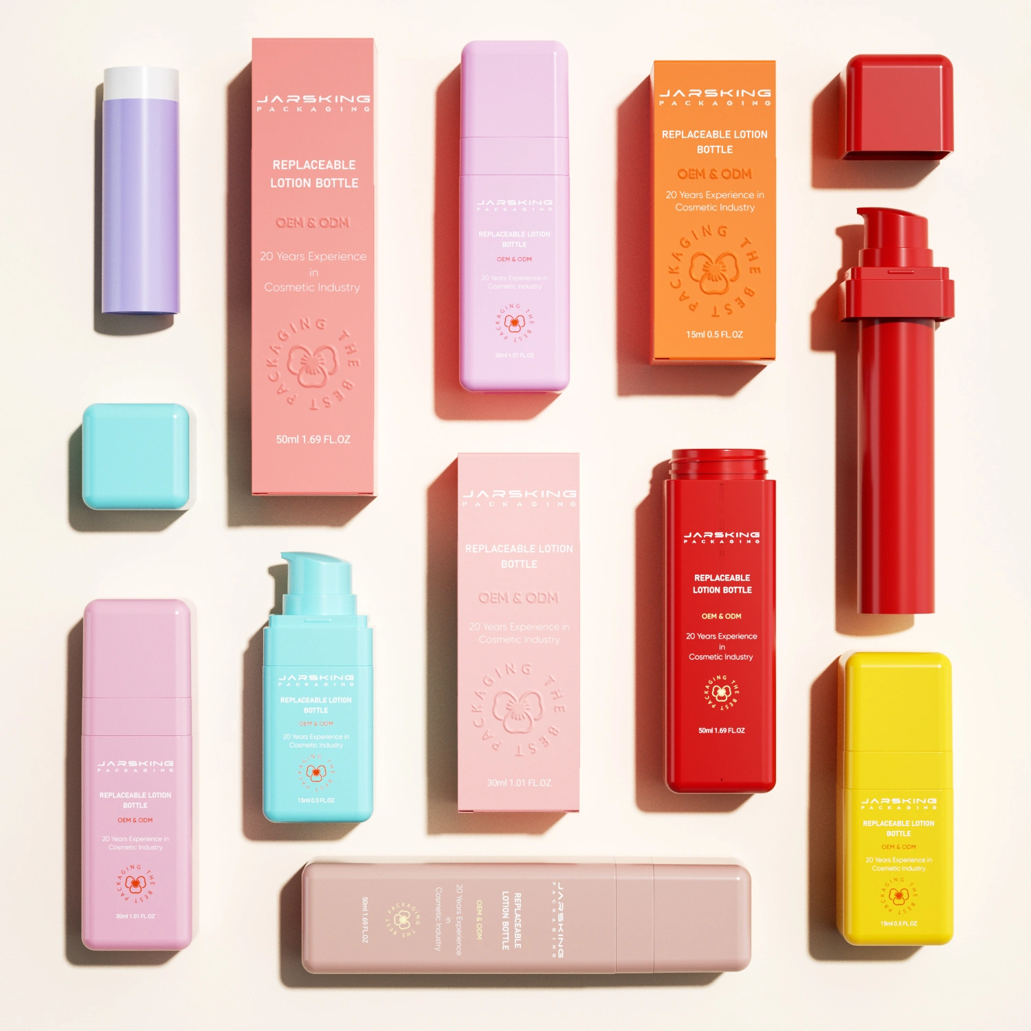 dopamine airless packaging for skincare