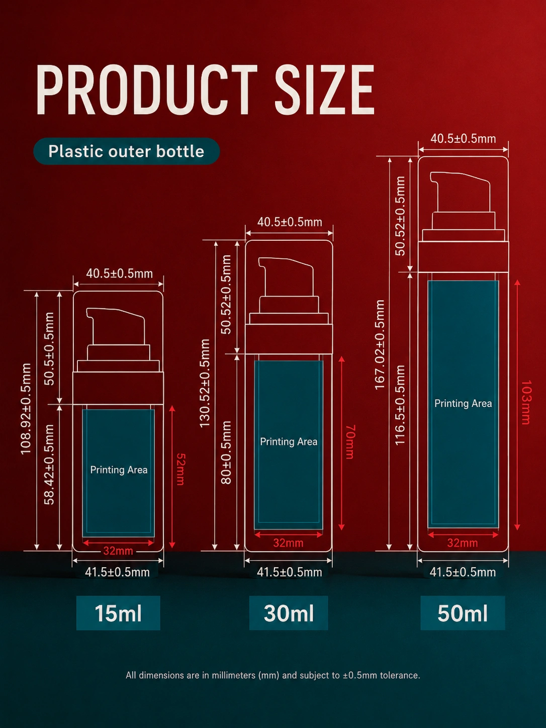 plastic-square-airless-refillable-lotion-bottle-size