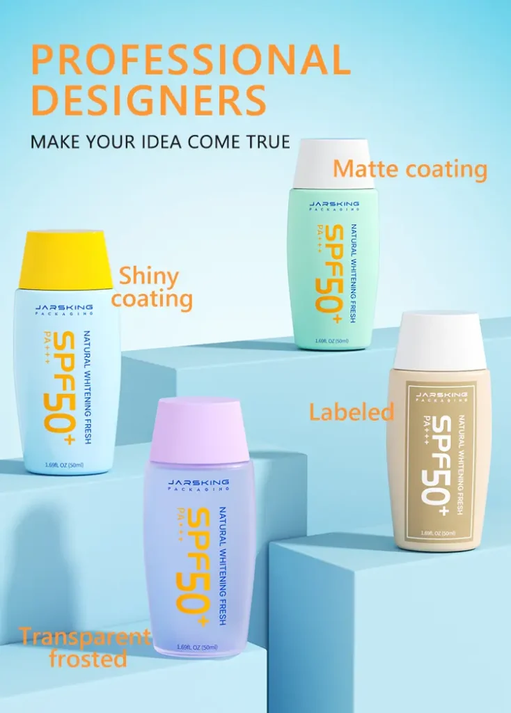 squeeze sunscreen bottle