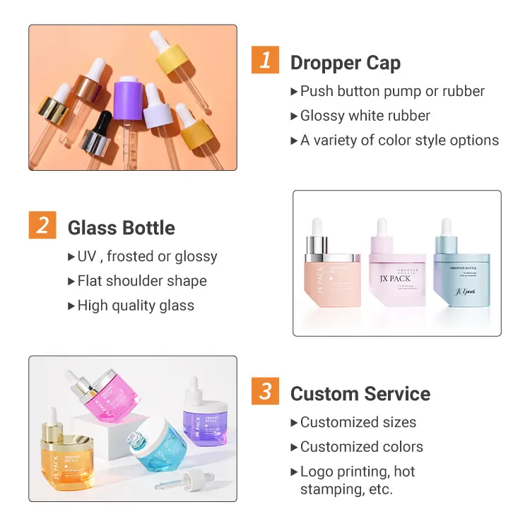 essential oil bottle with dropper cap