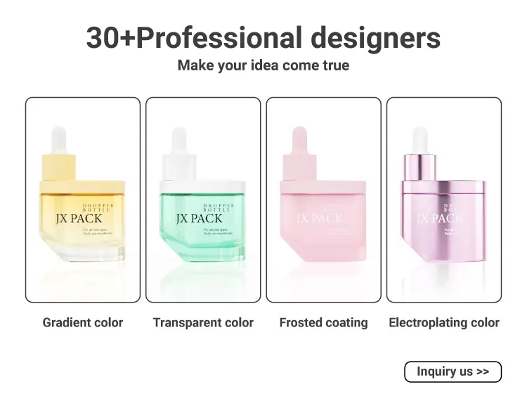 glass dropper bottle custom logo