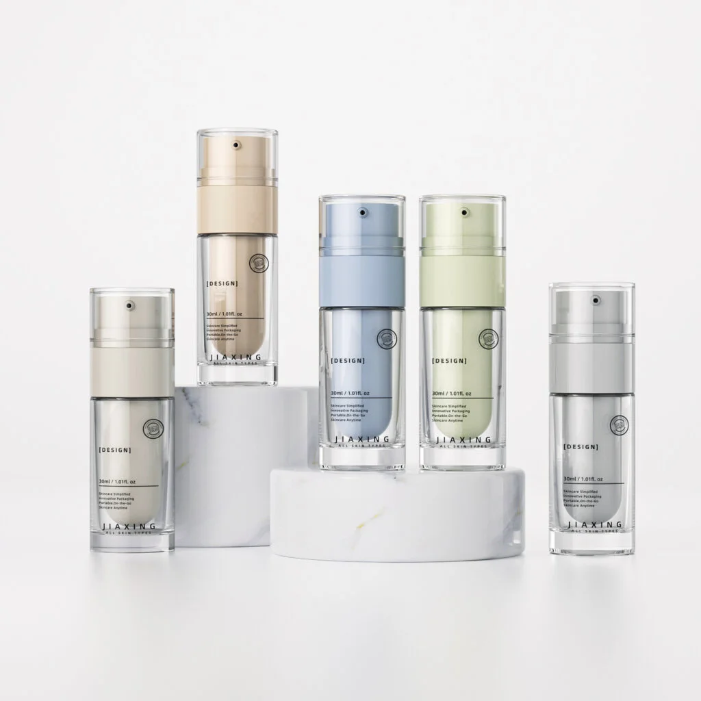 small glass bottles