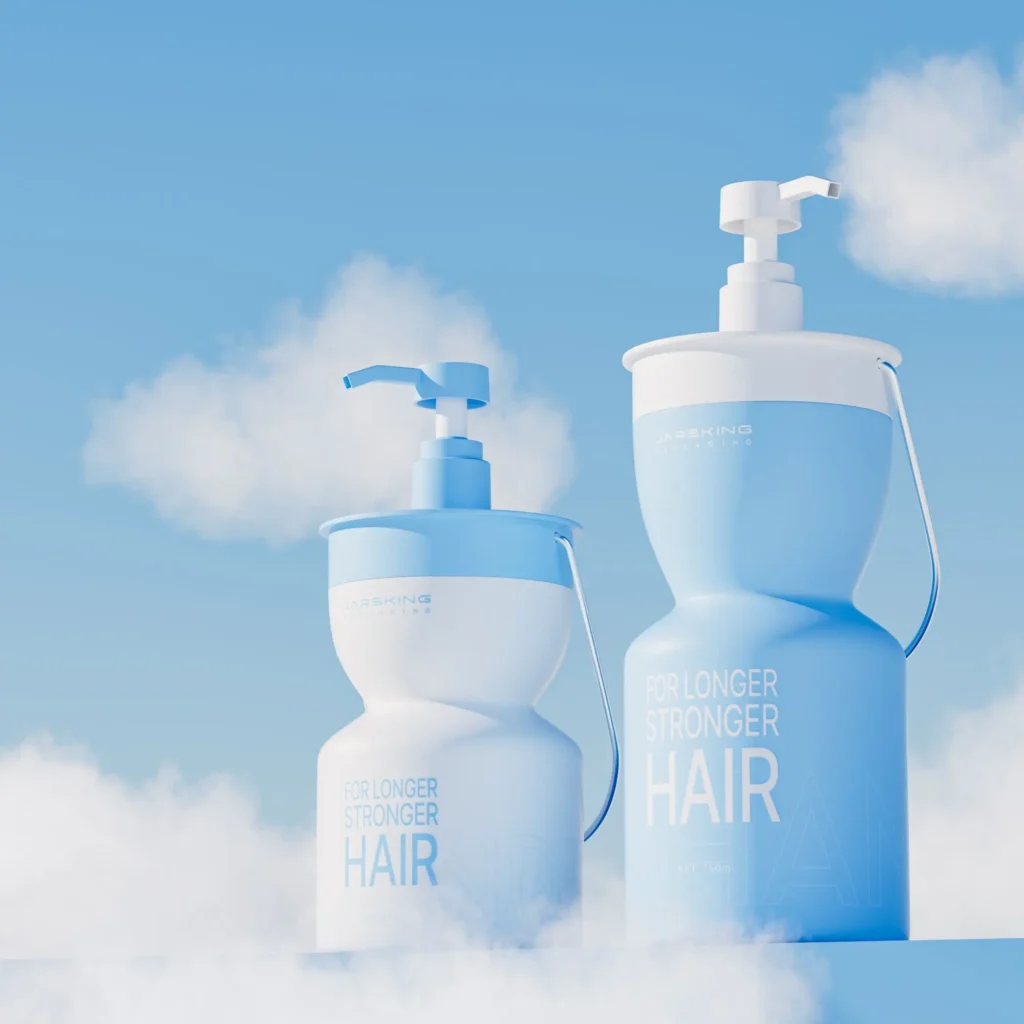 PET shampoo bottle