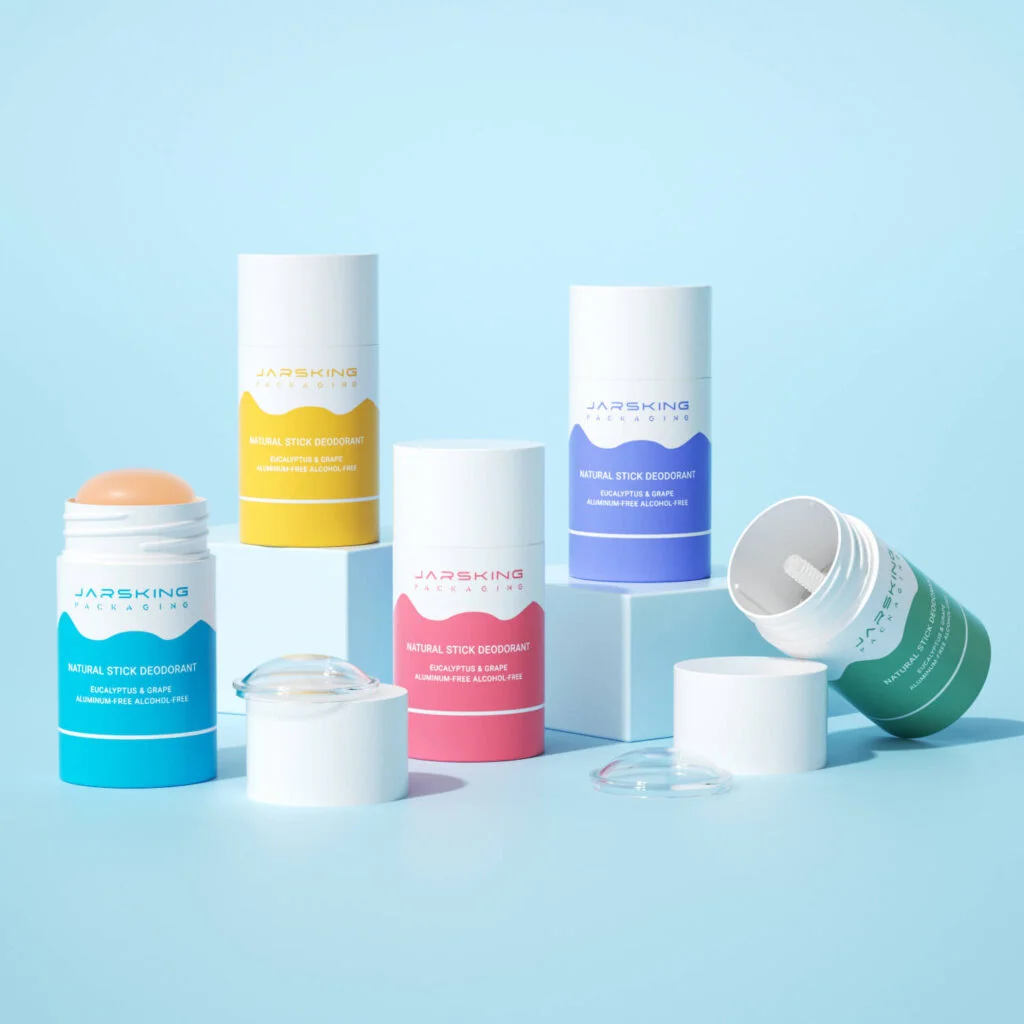 Refillable deodorant packaging