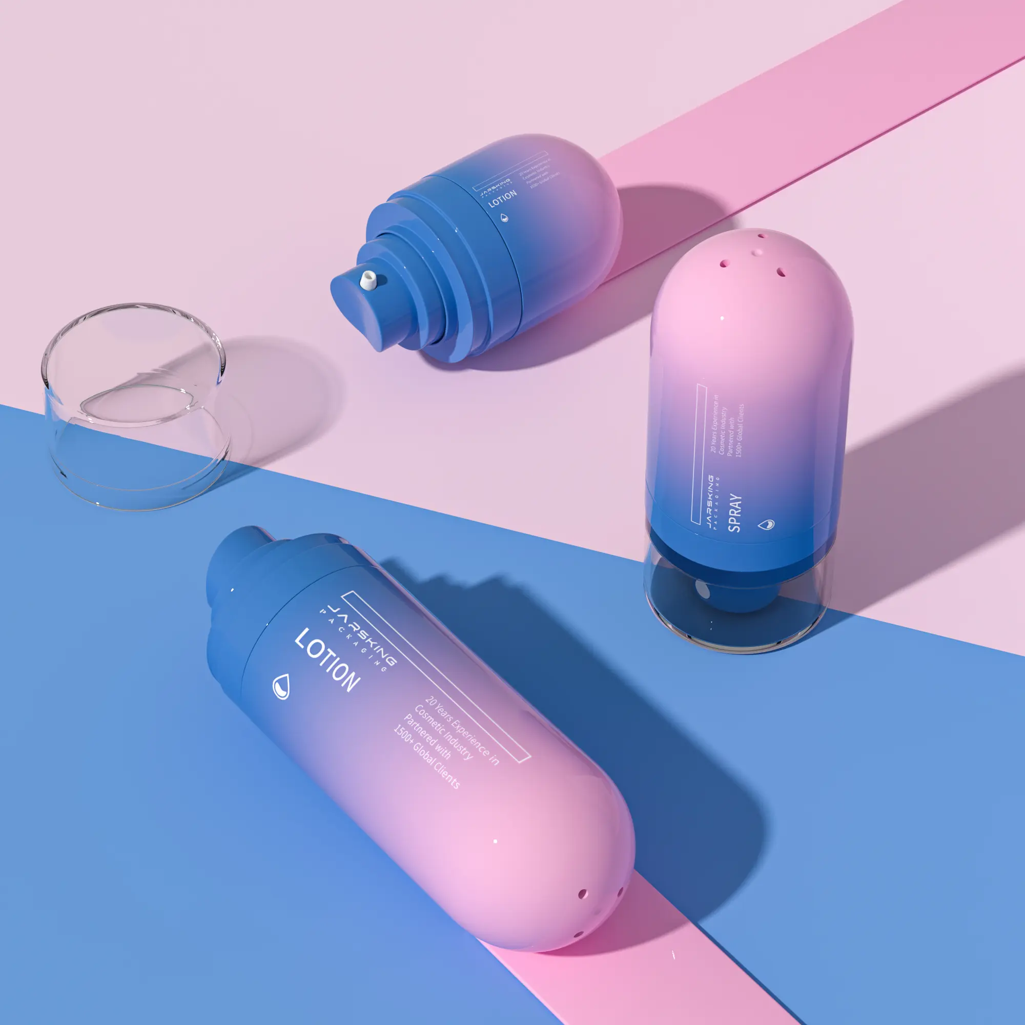 Luxury matte spray bottle