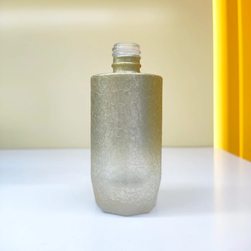 Lukisan Semprot – Bunga Es