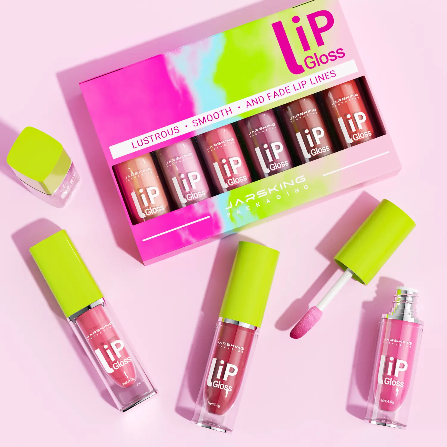 Travel-size lip gloss tube