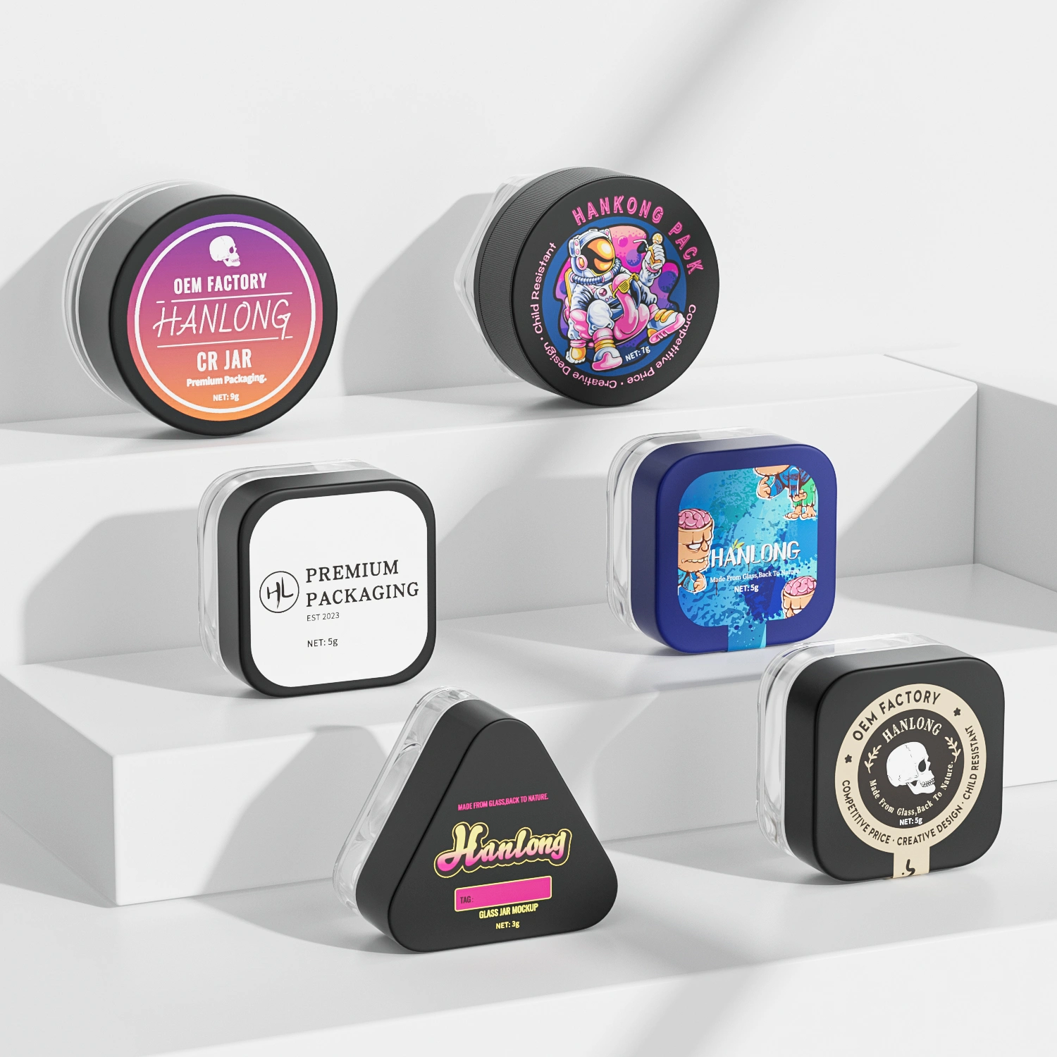 concentrate jar with sticker