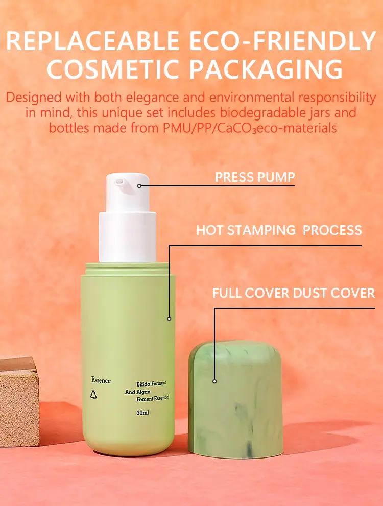 eco-friendly PP plastic bottles with CaCO₃ blend