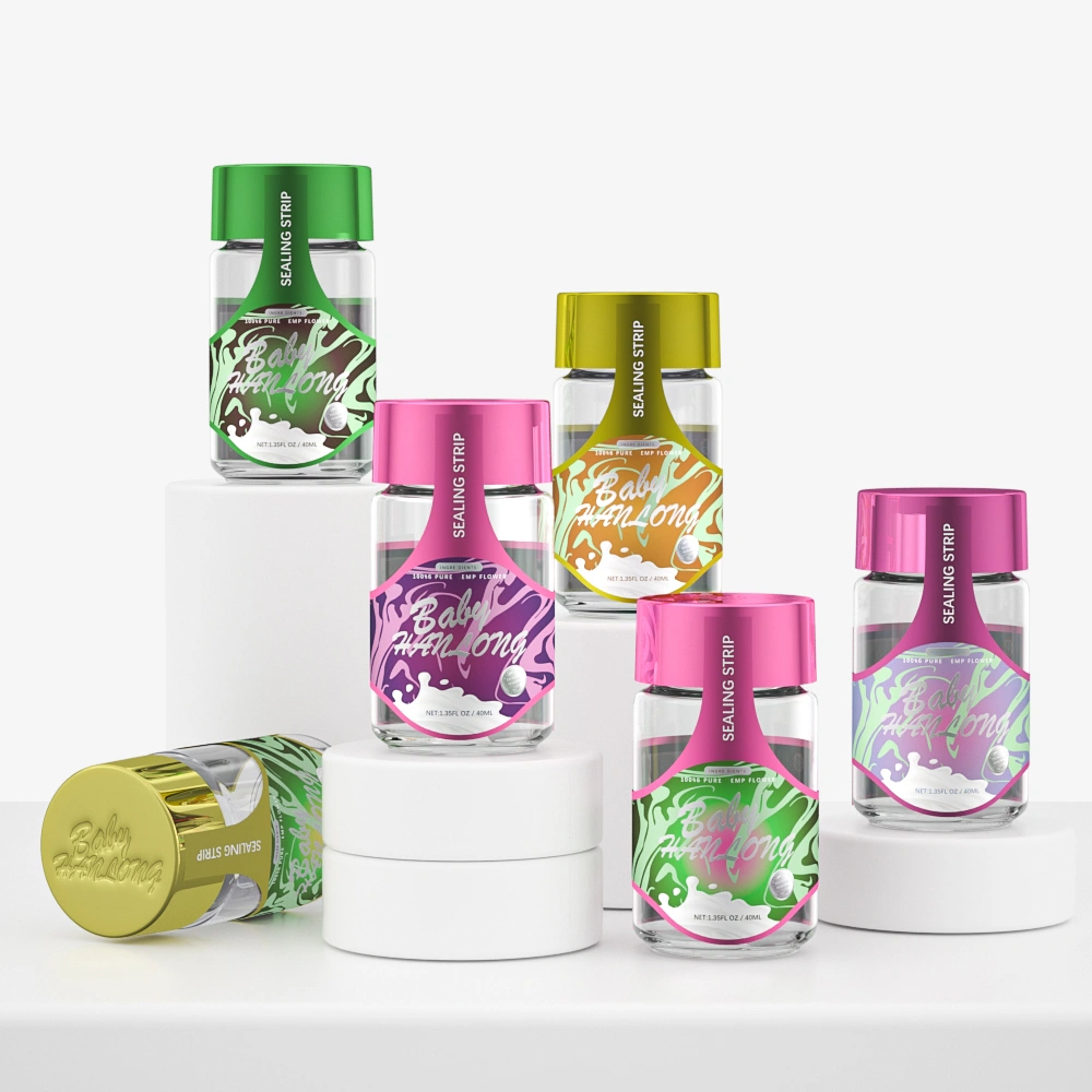 electroplated glass storage jar