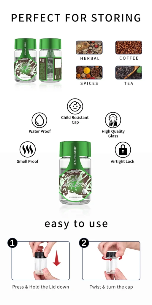 smell proof stash jar