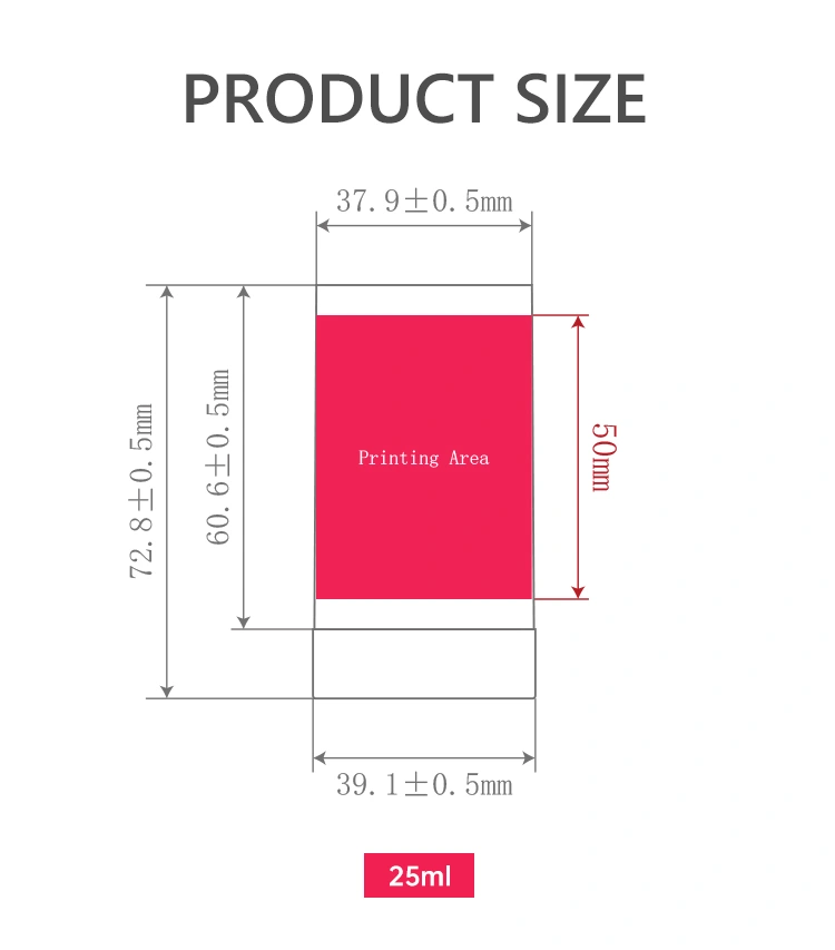 soft touch deodorant tube size