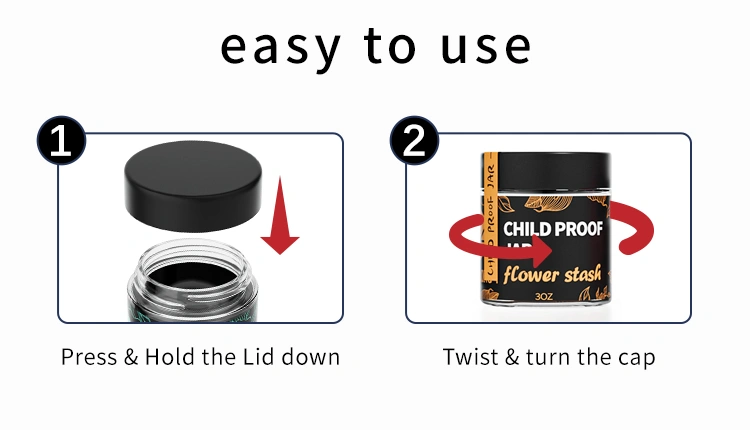 stash container with screw top lid