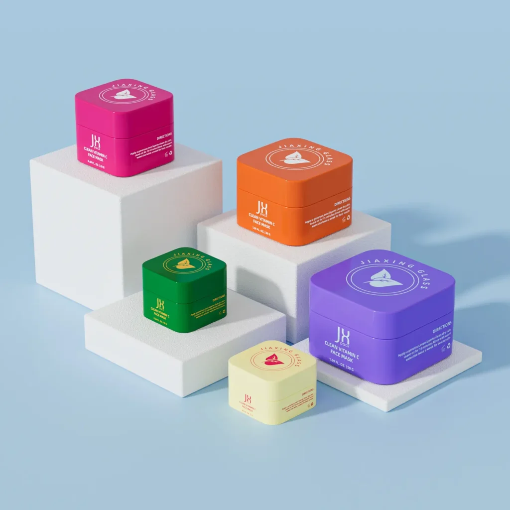 10g plastic jar for face cream