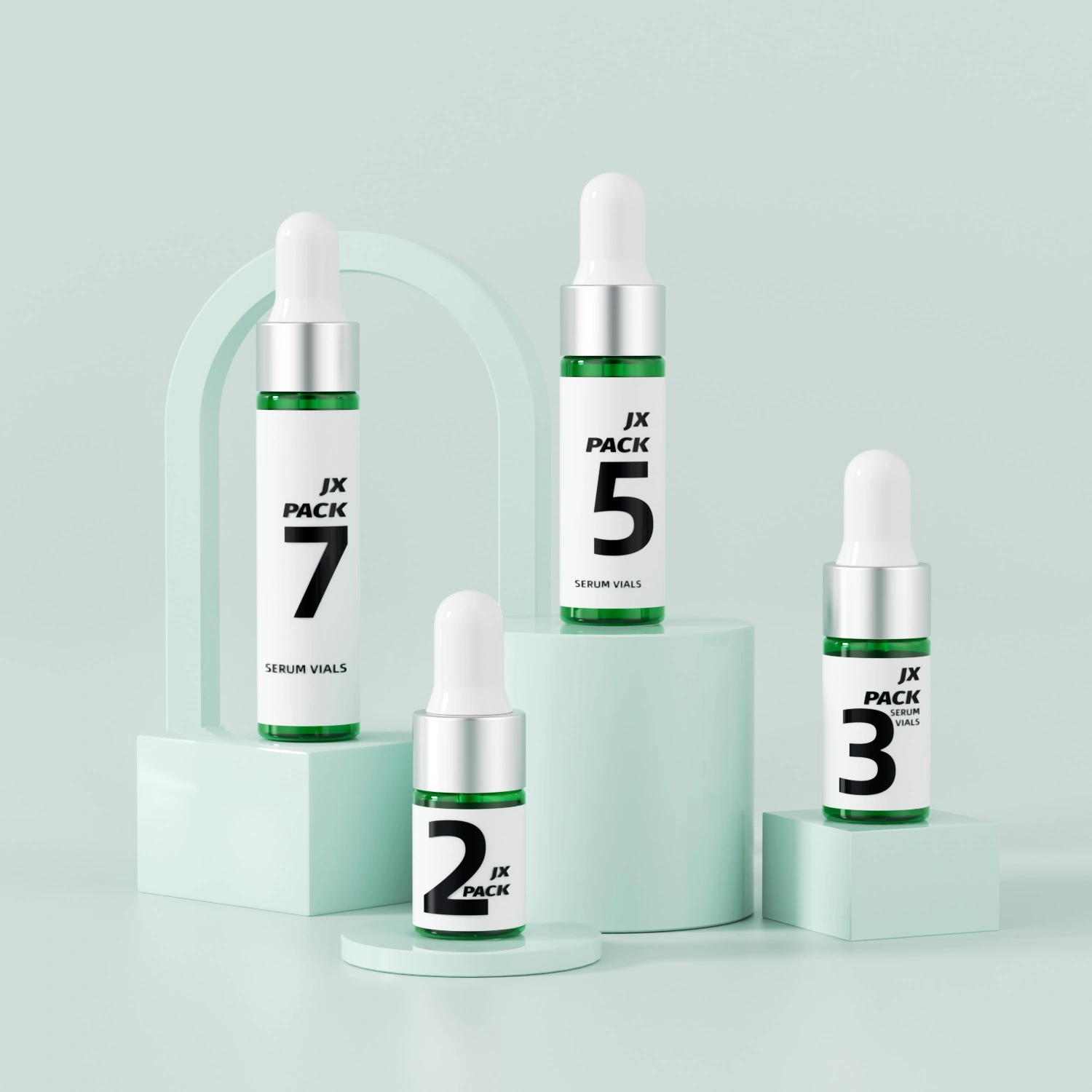 5ml glass dropper vial