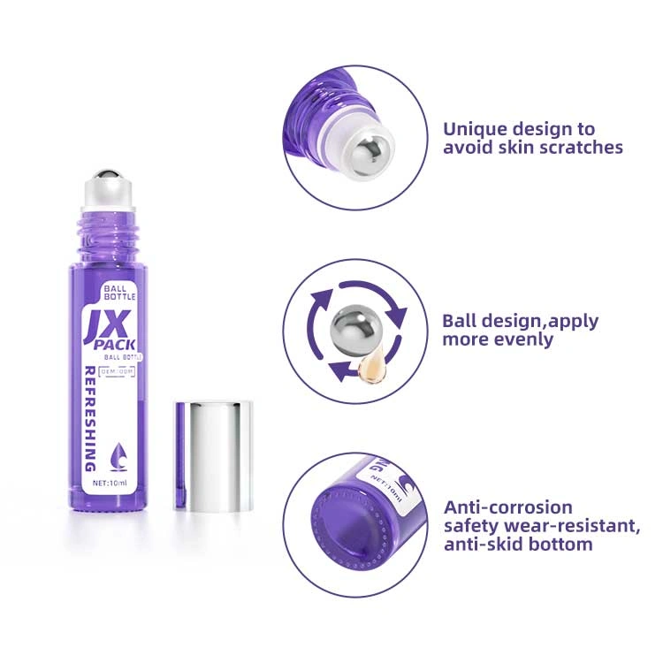 BPA-free leak-proof roll-on essential oil bottles