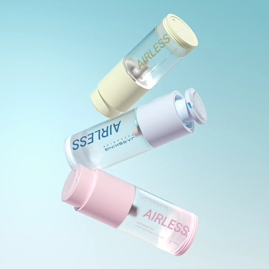 Recyclable PETG airless bottle