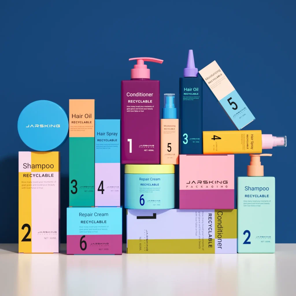 cosmetic packaging PET material