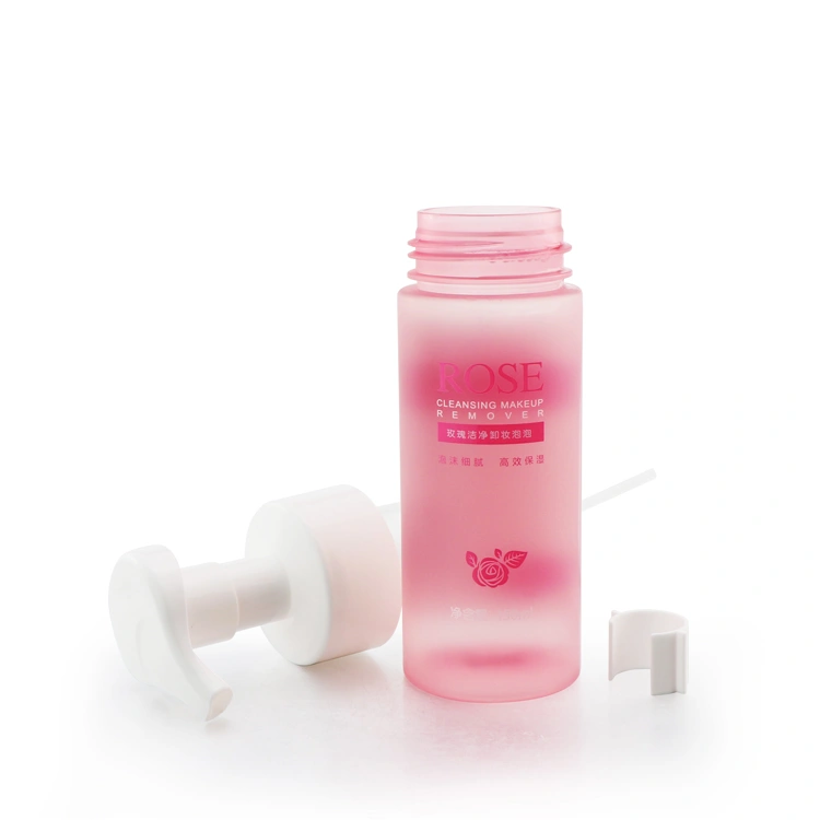 custom logo plastic foam pump bottle