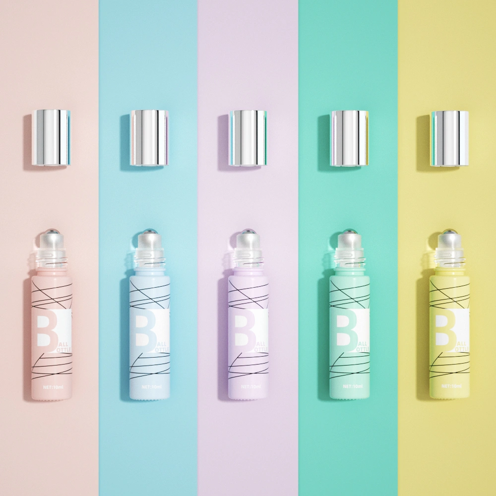 custom printed essential oil roll on bottles