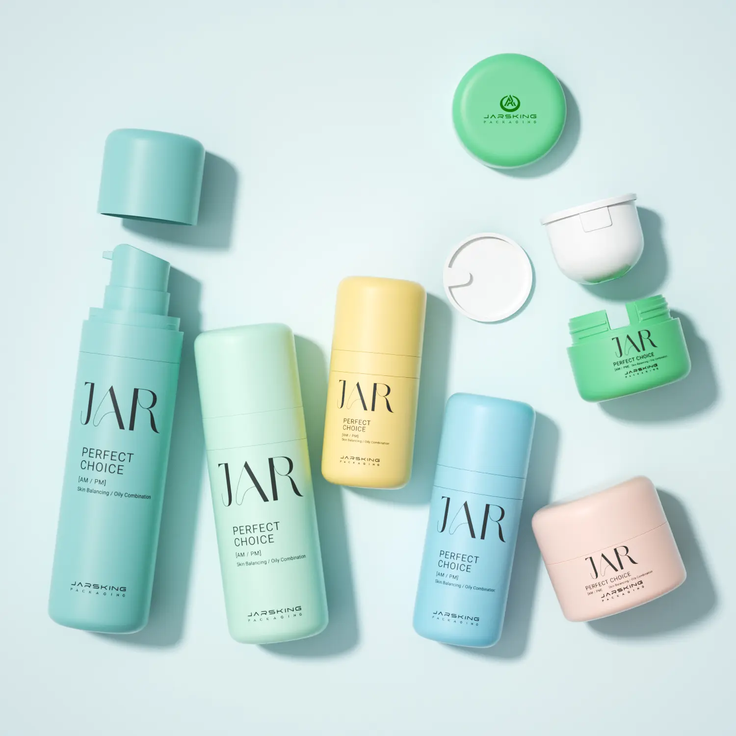 eco-friendly PP cosmetic containers