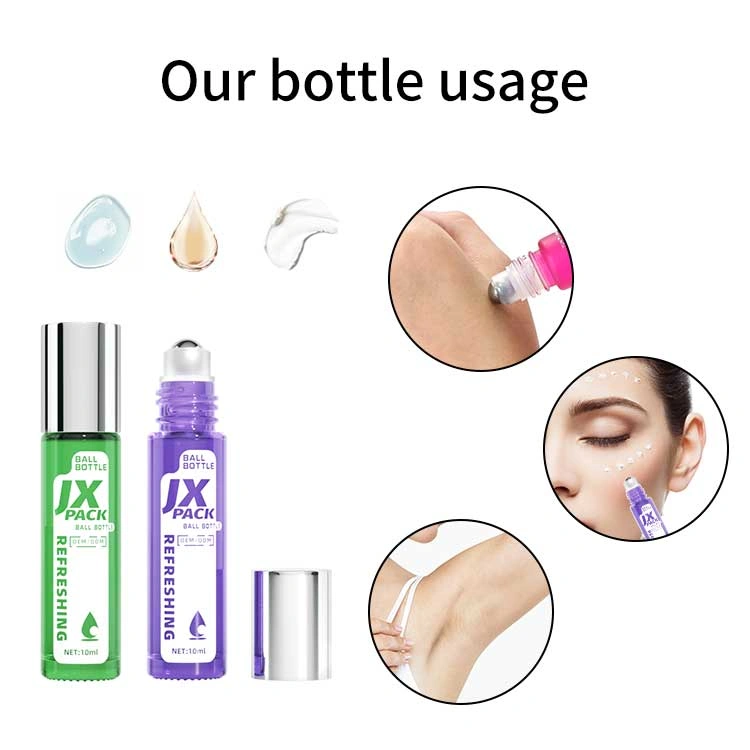 eco-friendly essential oil glass roll on packaging