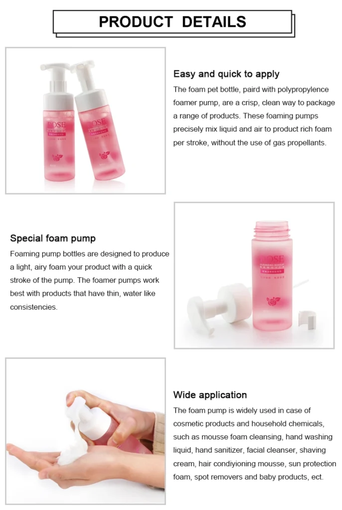 leak-proof foam dispenser bottle