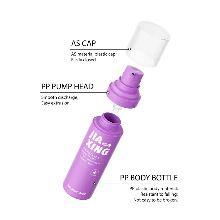 leakproof airless pump bottles for travel use