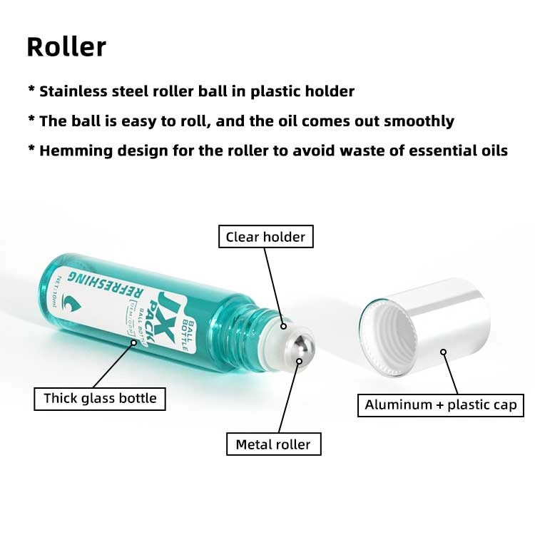 luxury roll on bottle with gradient glass