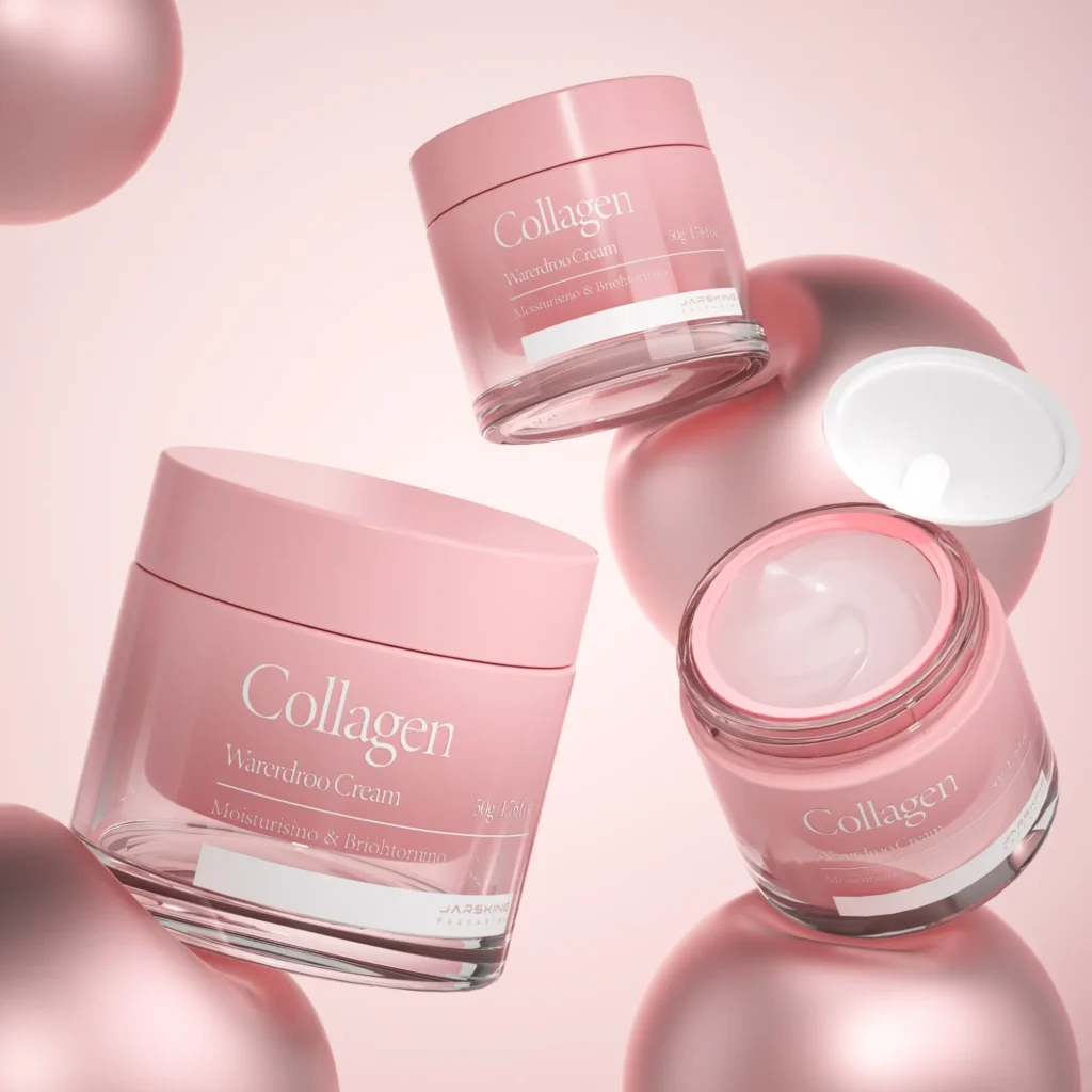 premium packaging for collagen skincare