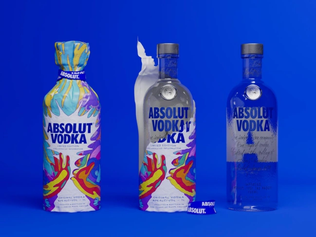 Absolut’s artist collaboration vodka