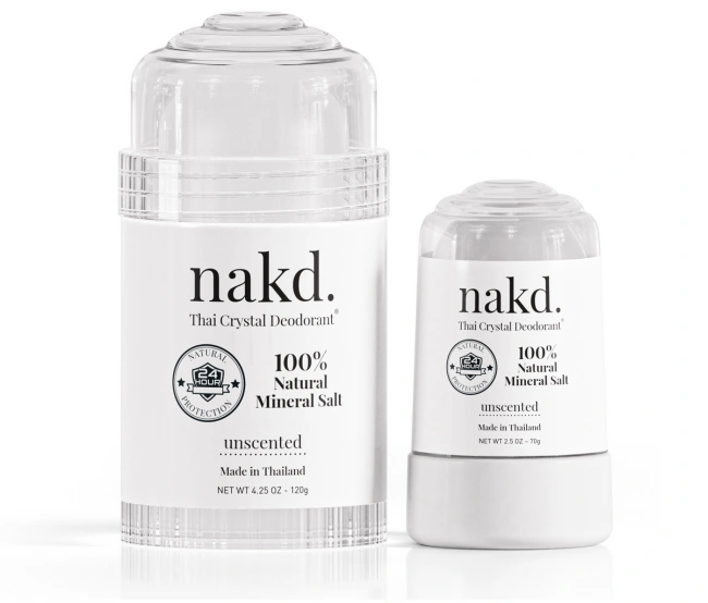 Crystal deodorants