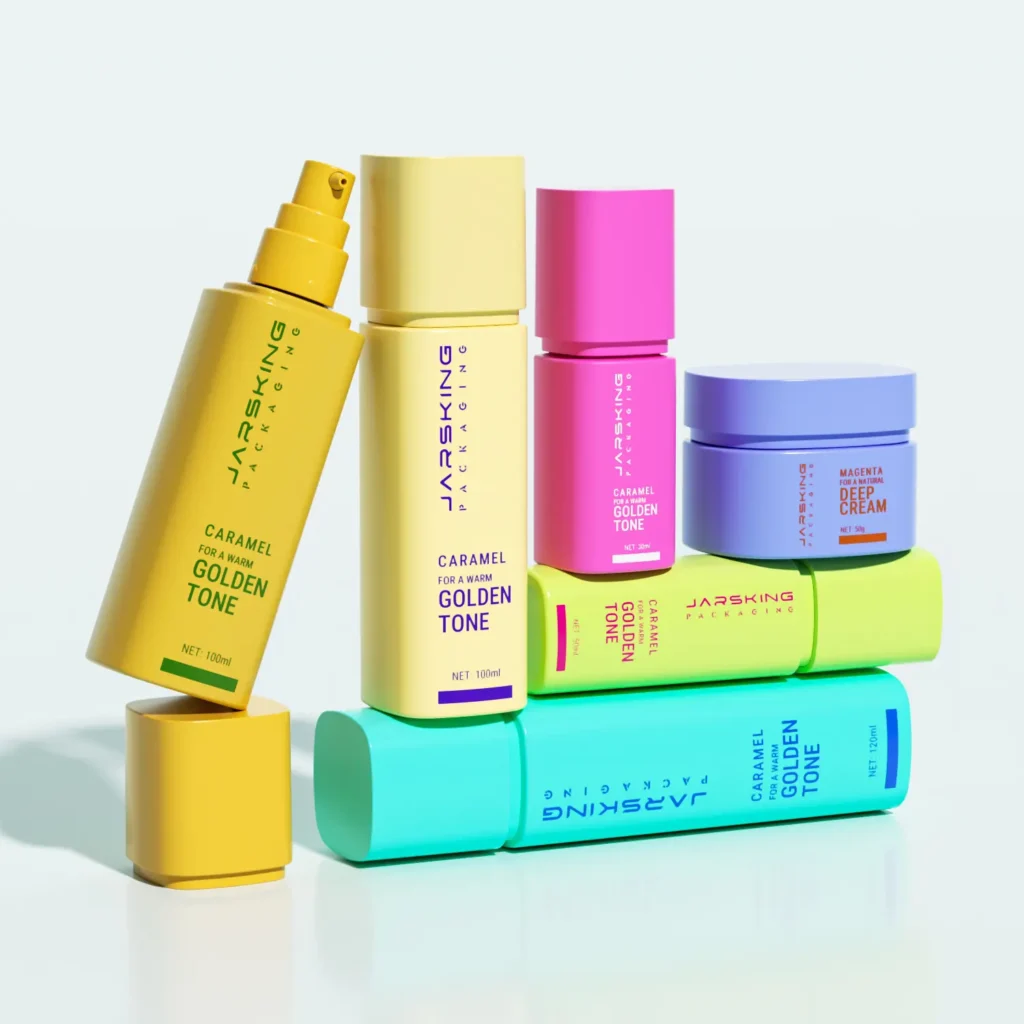 Dopamine skincare packaging set