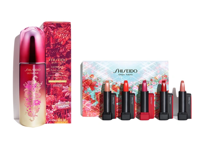 Shiseido maximalist packaging