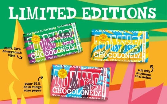 Tony's Chocolonely Limited Edition