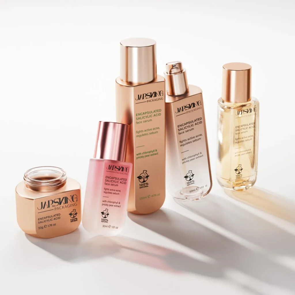 clean beauty packaging for serums