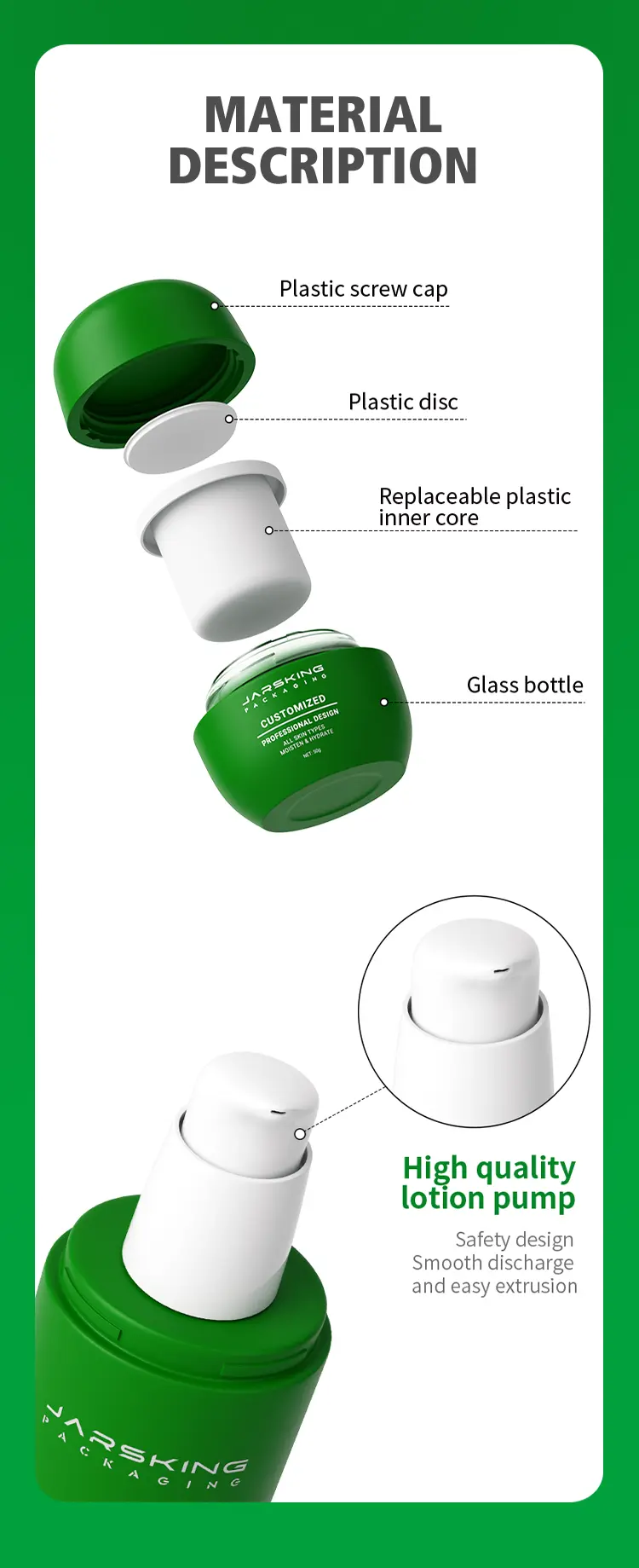 sustainable skincare packaging solutions B2B
