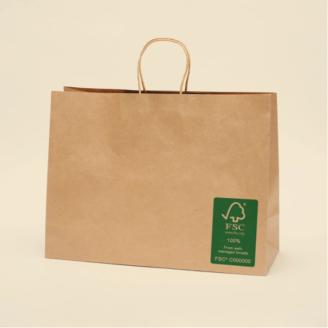 FSC-certified paper bag
