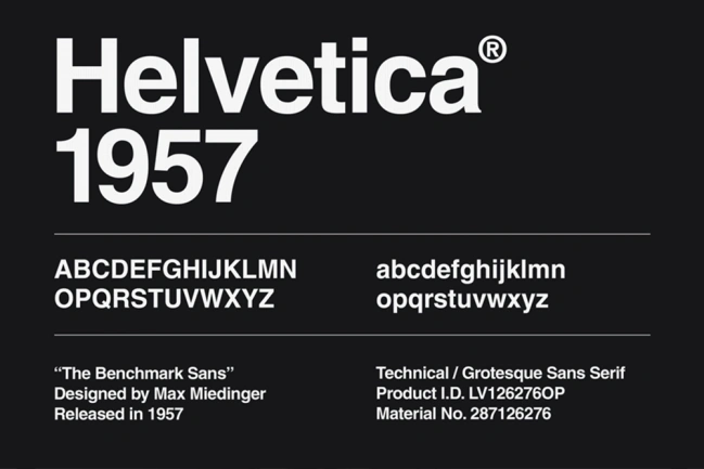 Helvetica Font