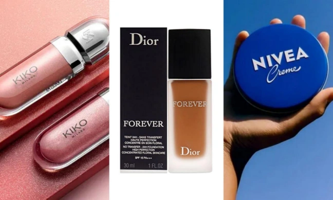 KIKO Milano (Italian) vs. Dior (French) vs. Nivea (German)