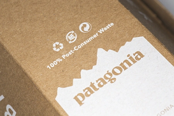 Patagonia's eco-friendly packaging