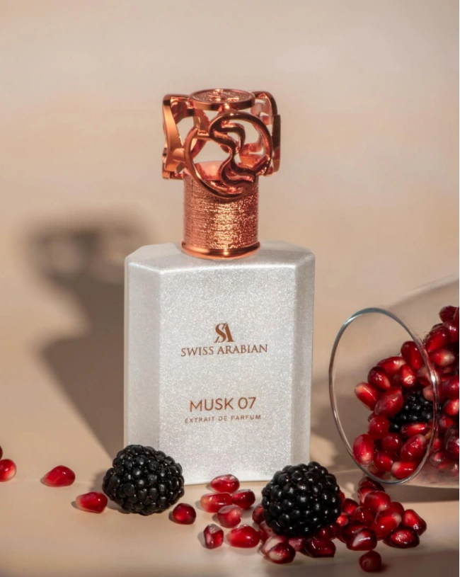 Swiss Arabian perfume packaging
