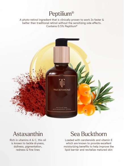 True Botanicals Phyto‑Retinol Anti‑Aging Body Lotion