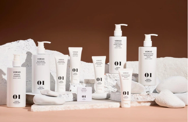 Verso Skincare’s packaging