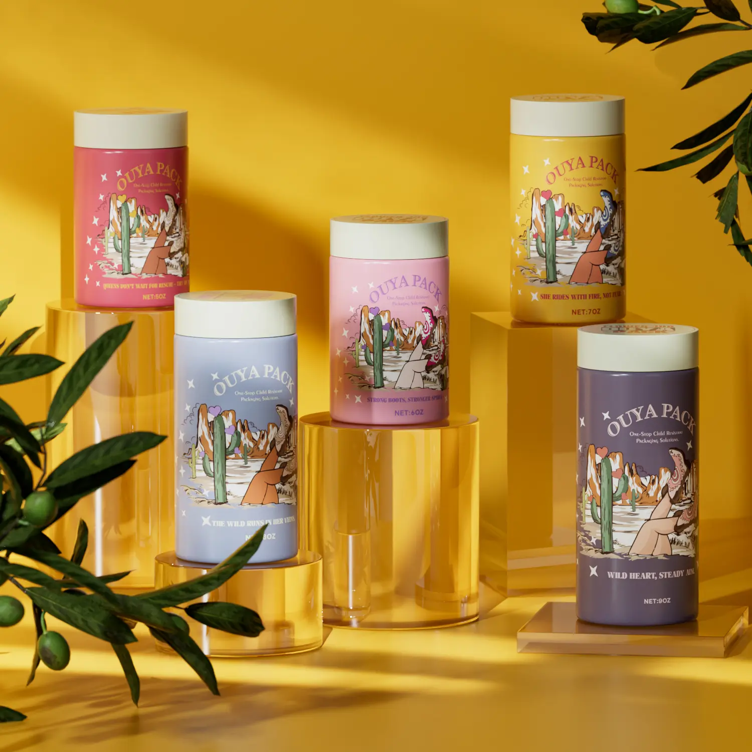 child resistant jars for marijuana packaging